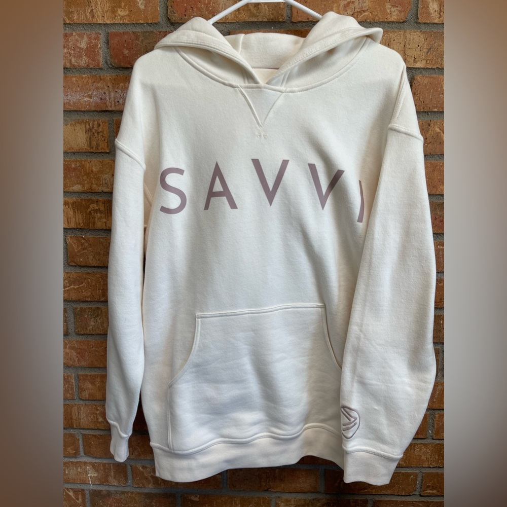 Savvi Women's White Hoodie